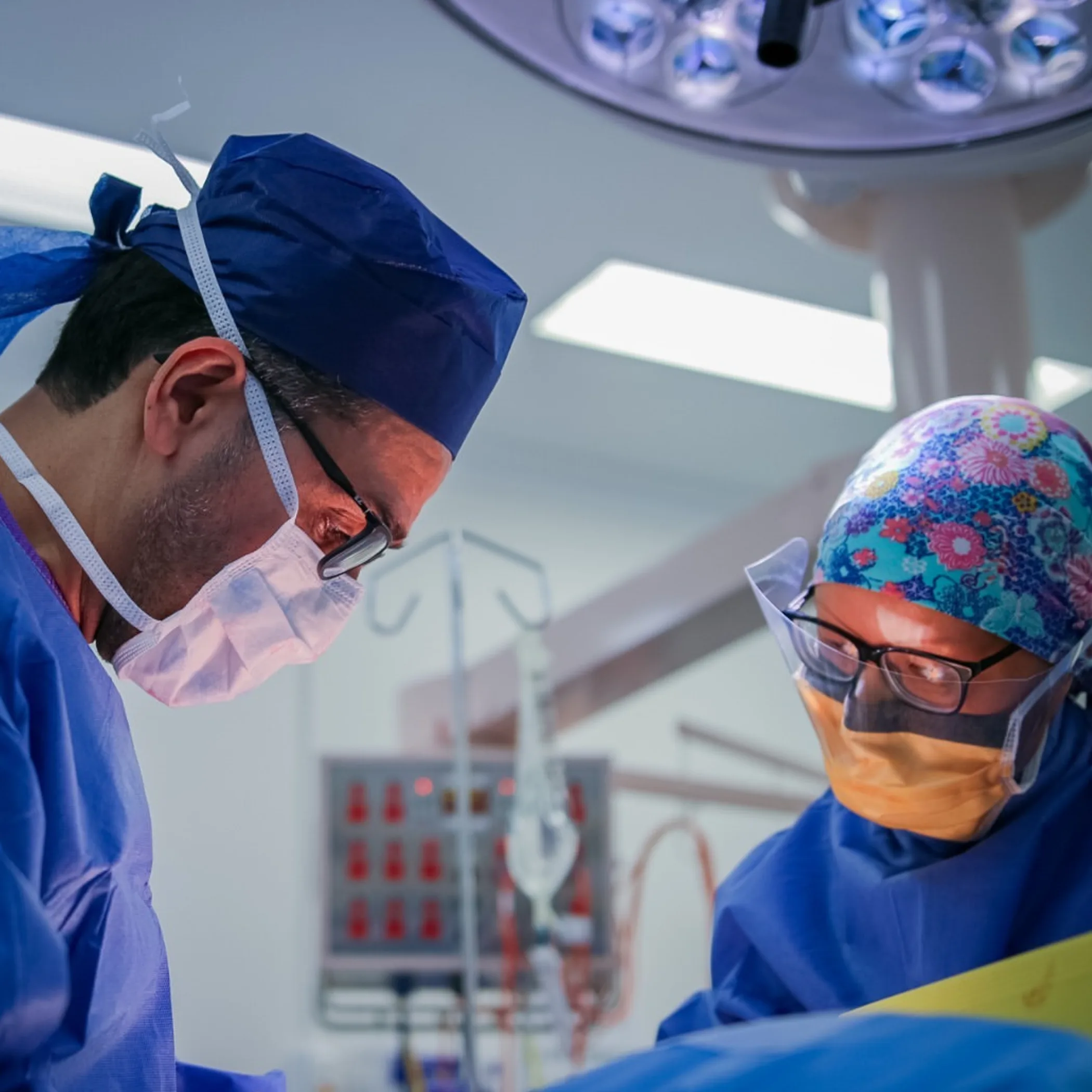 plastic surgery recovery room equipment