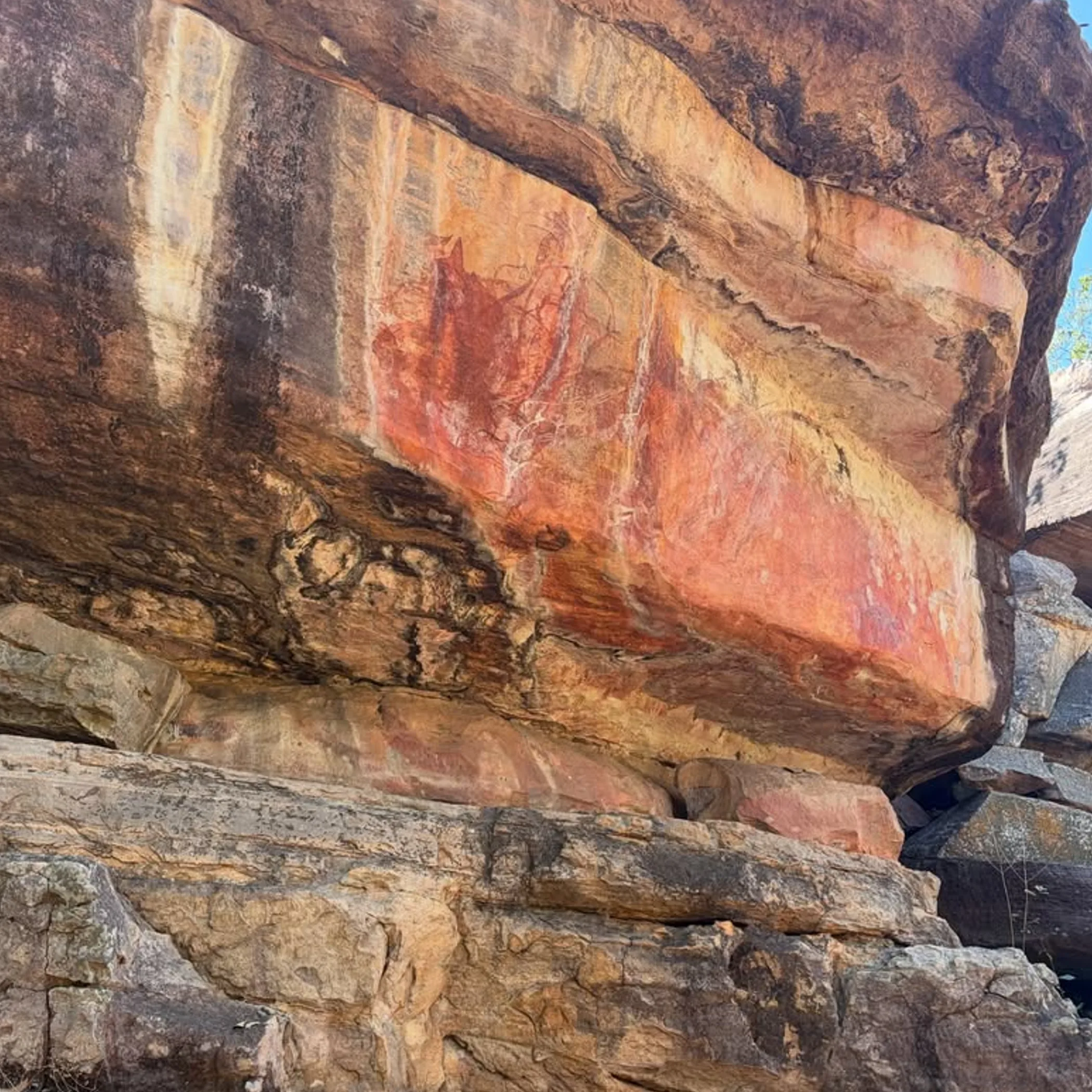 rock art at ubirr kakadu