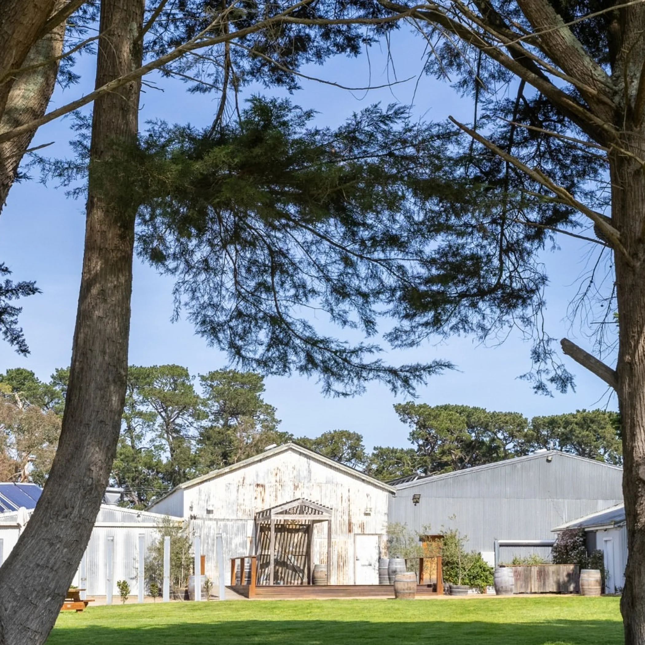 scenic winery event setting